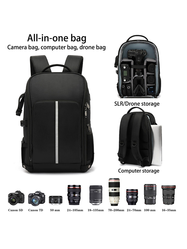 Drone Strobe Light - Mochila para fotografía al aire libre,