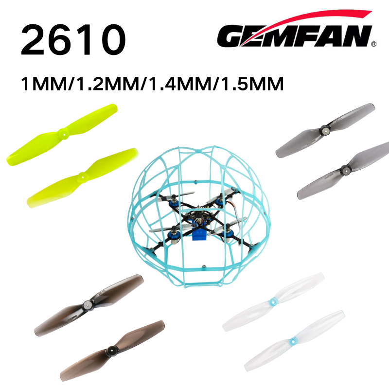 Drone Battery Adapter - 2610 accesorios Gemfan 2,6 pulgadas hélice