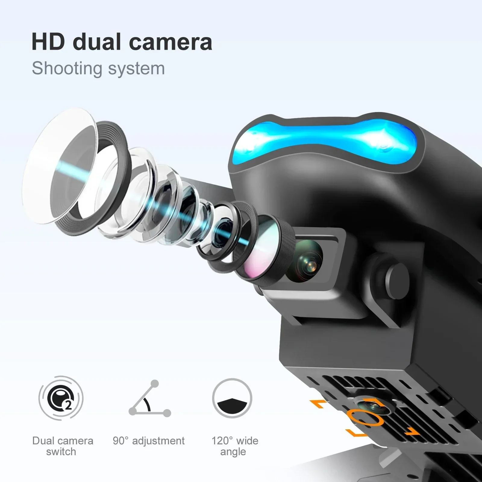 Nuevo Dron E99 Pro HD 4K con c - Drone Controller Screen reseña y precio