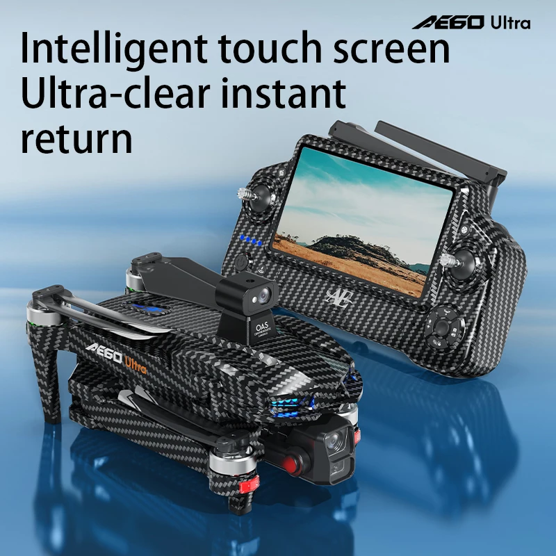 Nuevo AE60 RC Dr-one 4K, Dron  - Drone Controller Screen reseña y precio