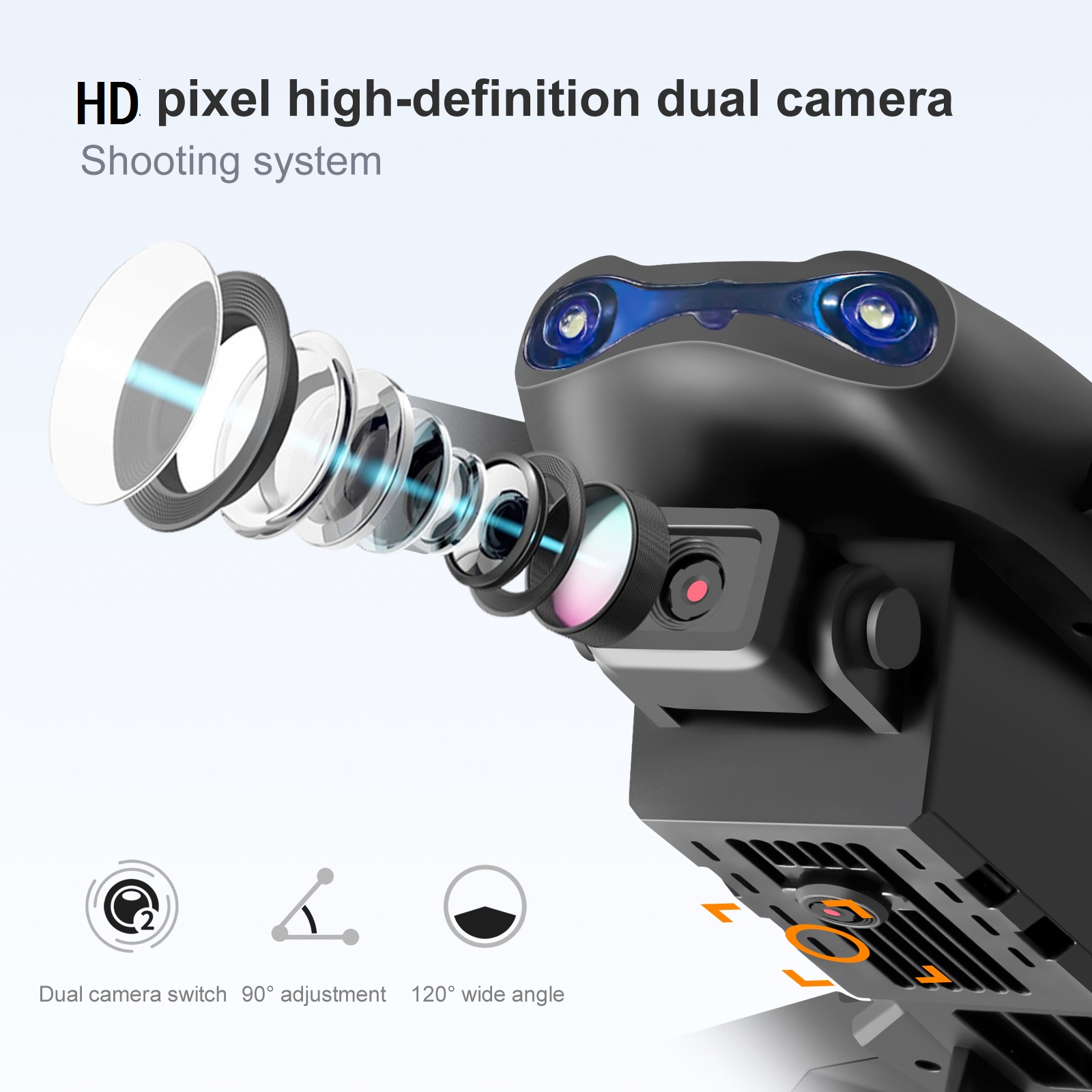 Dron Plegable con Motor sin Es - Drone Battery Adapter reseña y precio