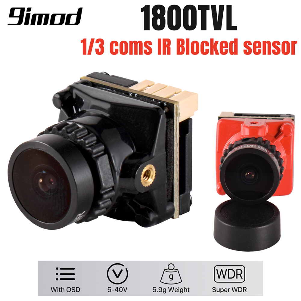 Mini Cámara FPV 9IMOD 1800TVL  - Drone Controller Screen reseña y precio