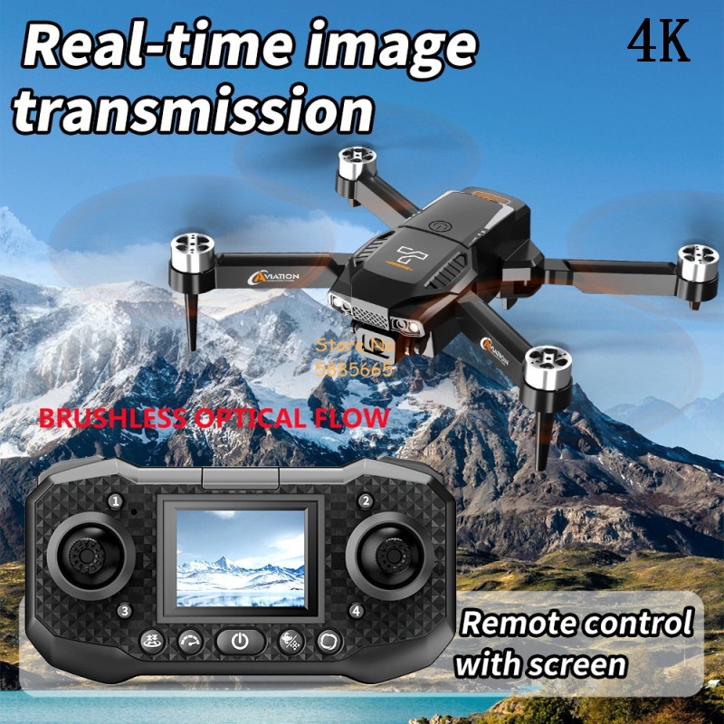 4K Cámara dual Flujo óptico Si - Drone Controller Screen reseña y precio
