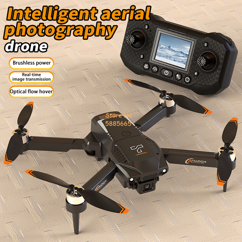 4K Cámara dual Flujo óptico Si - Drone Controller Screen reseña y precio