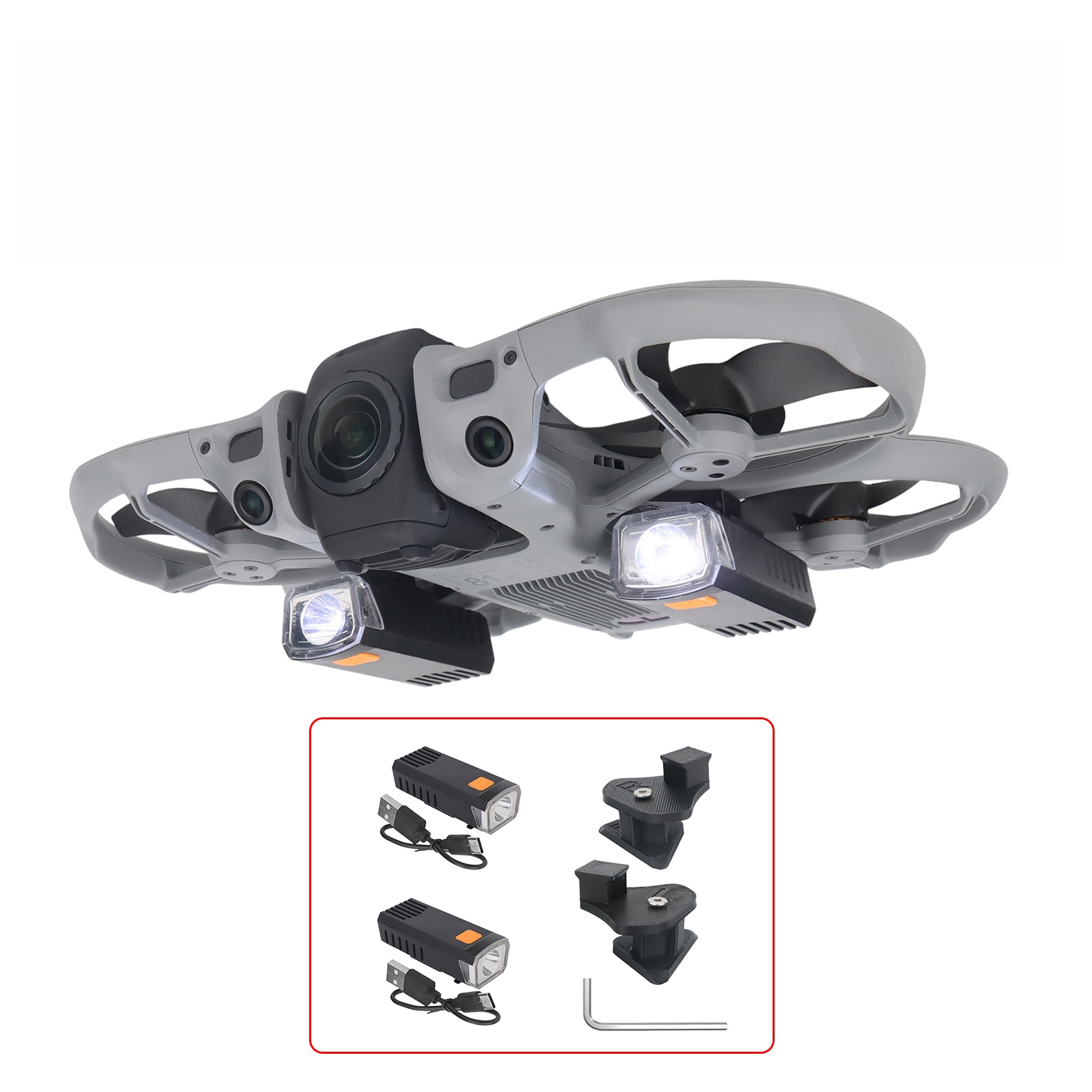 Luz de Vuelo Nocturno para Dro - Drone Strobe Light reseña y precio