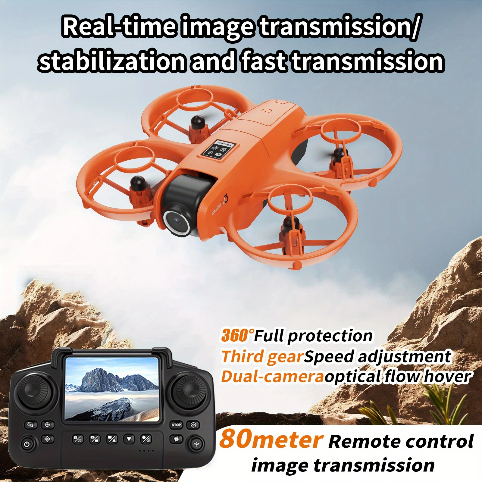 Dron de Viaje Plegable YL3, Cá - Drone Battery Adapter reseña y precio